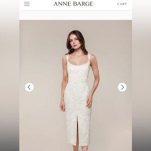 Anne Barge Magic Moment Buttercream Embellished Dress